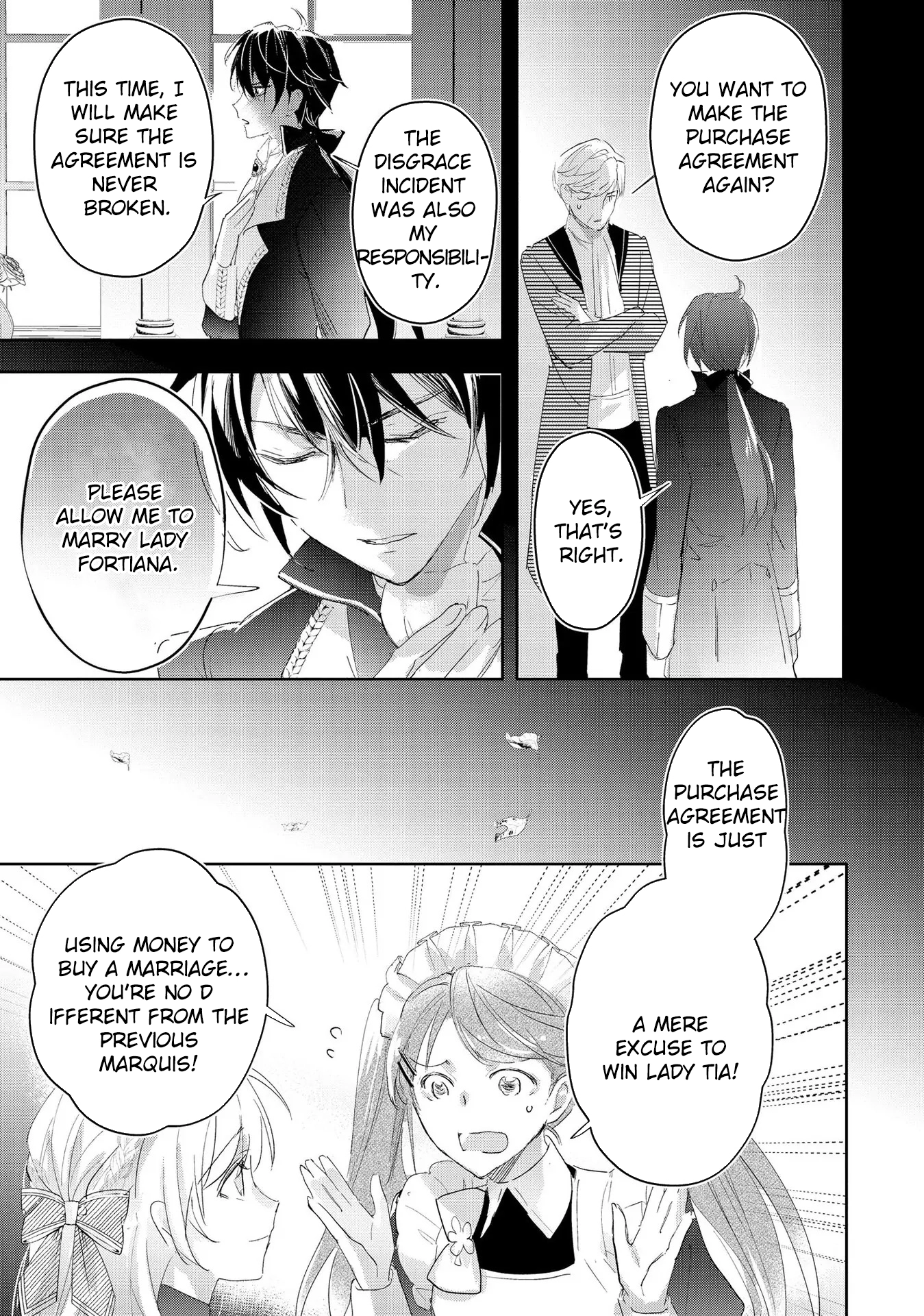 The Disgraced Count’s Daughter Who Gave Up on Marriage Chapter 4 - . Page 9